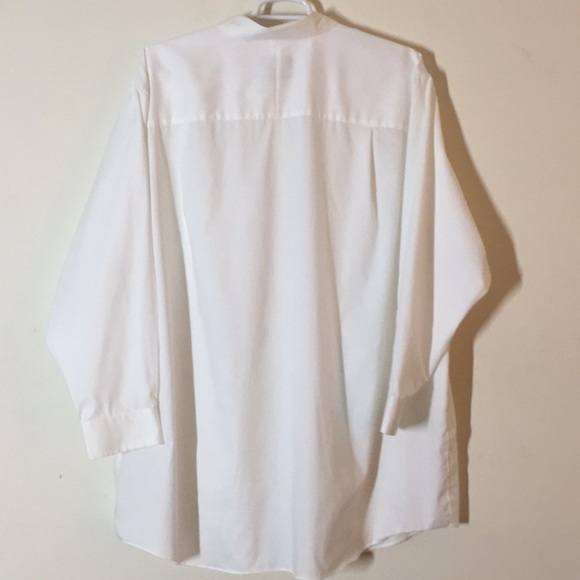 CM Gold White Button Down Long Sleeve Shirt - Picture 7 of 12